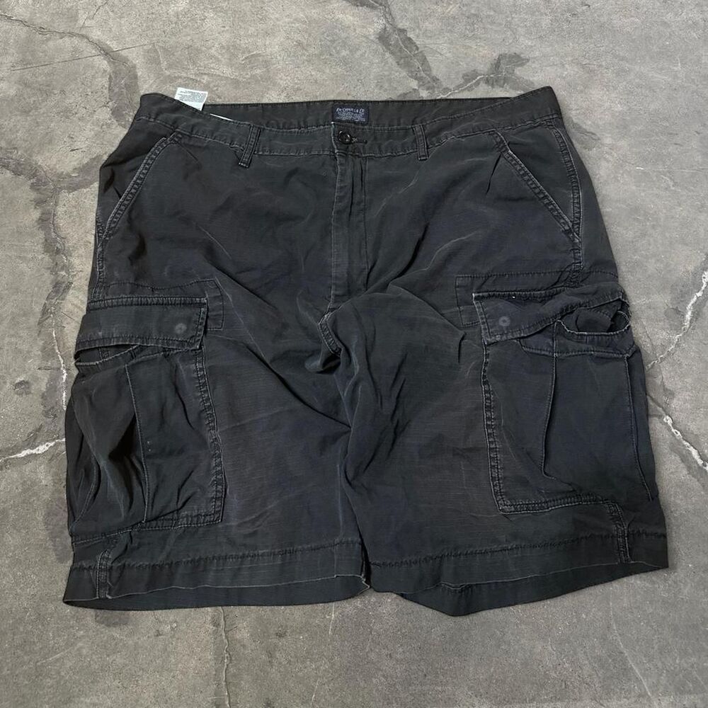 Levi-s Men's Black and Grey Shorts
